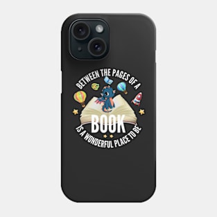 Between the pages of a book - Book related gift Phone Case