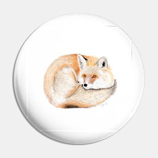 My little fox Pin