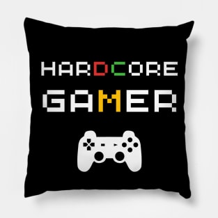 Hardcore Gamer Pillow