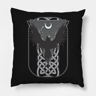 crow Pillow