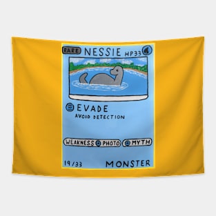 Nessie Playing Card Tapestry