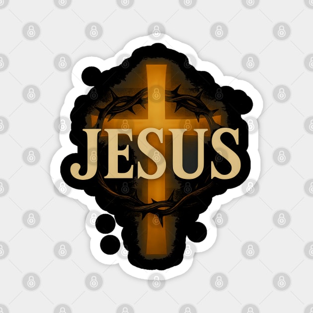 Jesus Christ Cross Christian Gift Magnet by Douglas's Store 3