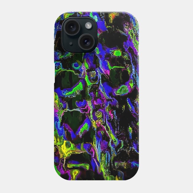 Tentaculum // Trippy Acid Colours // Glitch Art Phone Case by MSGCNS