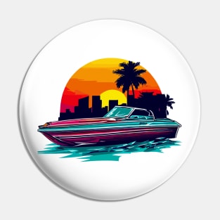 boat miami themes full color Pin