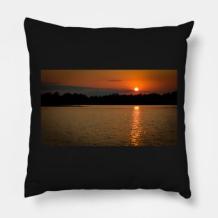 Sunset over Destin Pillow