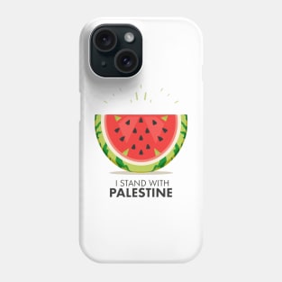 I stand with palestine Phone Case