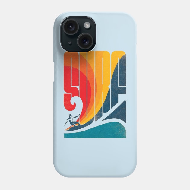 Surf Phone Case by MindsparkCreative