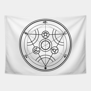 Transmutation Circle Tapestry