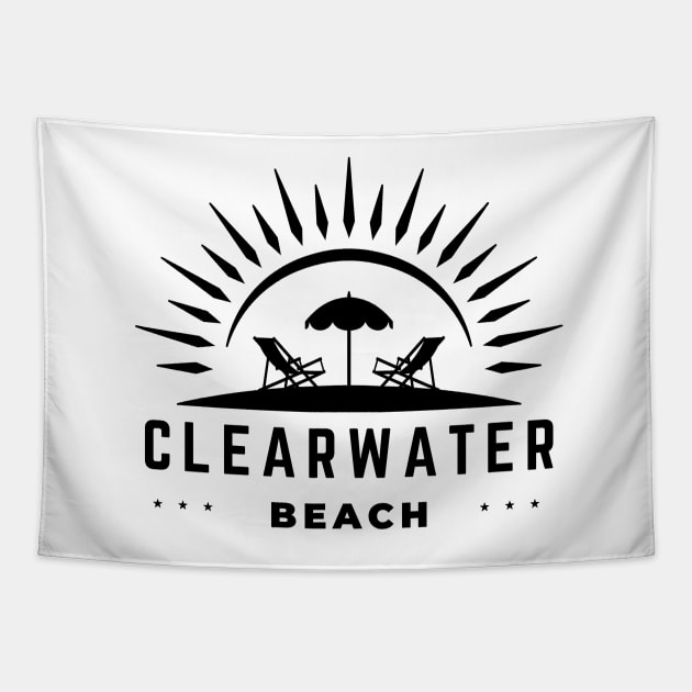 Clearwater Beach Florida Tapestry by bougieFire