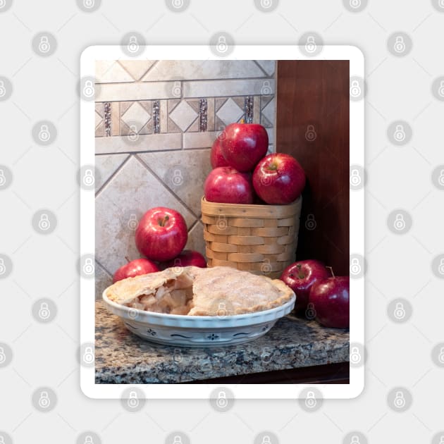 Apple Pie (Cut) Magnet by SpillProofLiquid