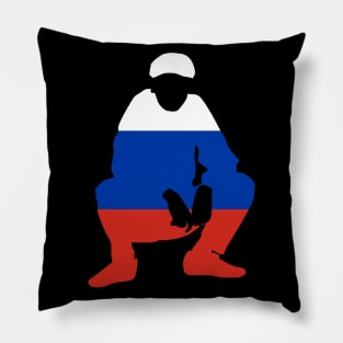 Russian slav squat Pillow