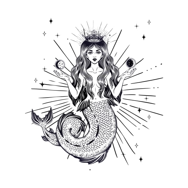 Mermaid Goddess by Desert Wind Threads