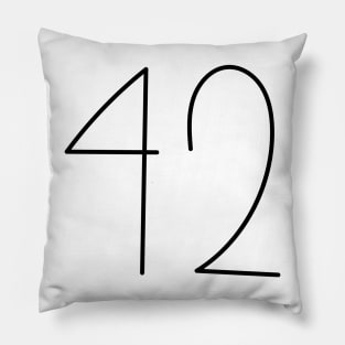 42 The Answer To Life The Universe And Everything Pillow