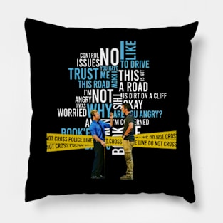 Hawaii Five 0 Alex OLoughlin I Like To Drive Pillow