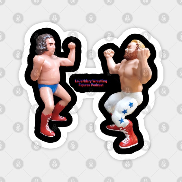 LeJeNdary Wrestling Figures Podcast Big & Giant Magnet by LeJeNdary Wrestling Figures