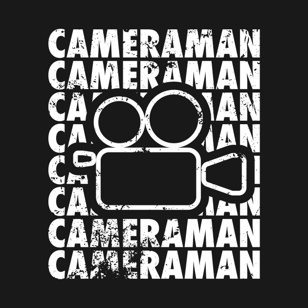 Cameraman DOP Videographer Filmmaker Gift by Super Fresh Art