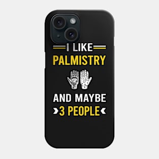 3 People Palmistry Palmist Palm Reading Reader Fortune Telling Teller Phone Case