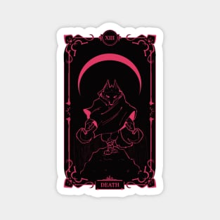 puss in boots tarot death Magnet