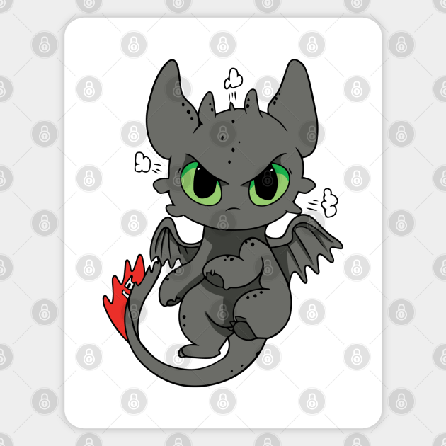 Cute Angry Toothless, dragon cartoon character How to train your dragon, Night fury - Httyd Dragons Toothless Hiccup Haddock - Sticker | TeePublic Cute Angry Toothless, dragon cartoon character How to train your dragon, Night fury - Httyd Dragons Toothless Hiccup Haddock - Sticker | TeePublic
