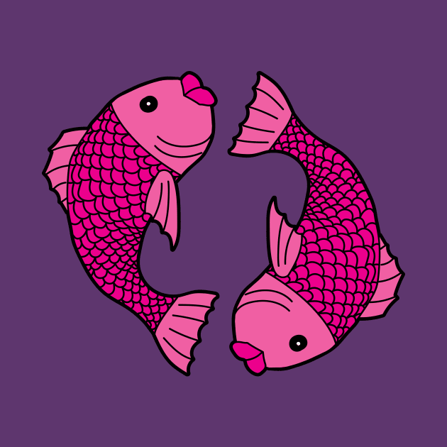 pretty pink fish by Cathalo