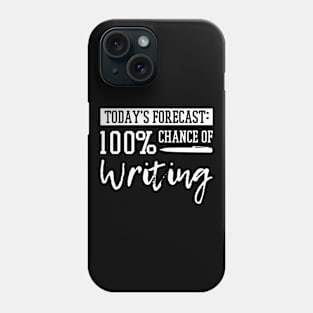 Author Journalist Teacher Writing Content Creator Gift Phone Case