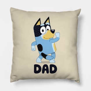 Best Dad - Bluey Pillow