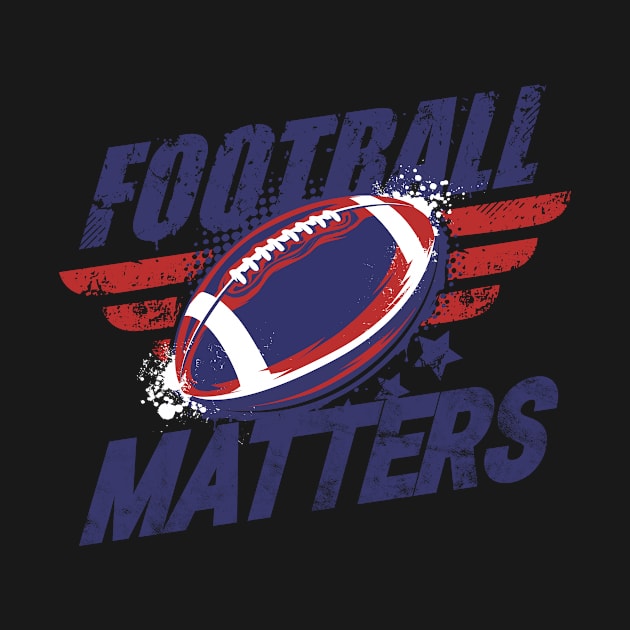 Football Matters Vintage for American football lovers by eyoubree