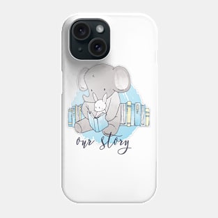 Our Story Cute Elephants Phone Case