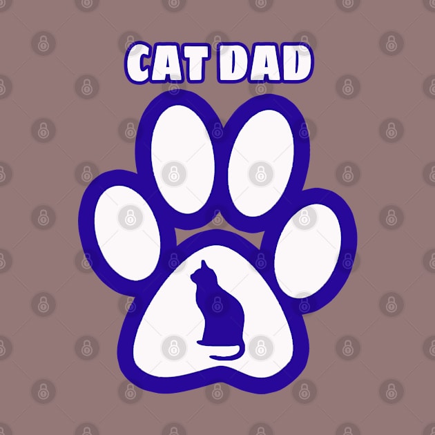 Cat Dad by MBRK-Store