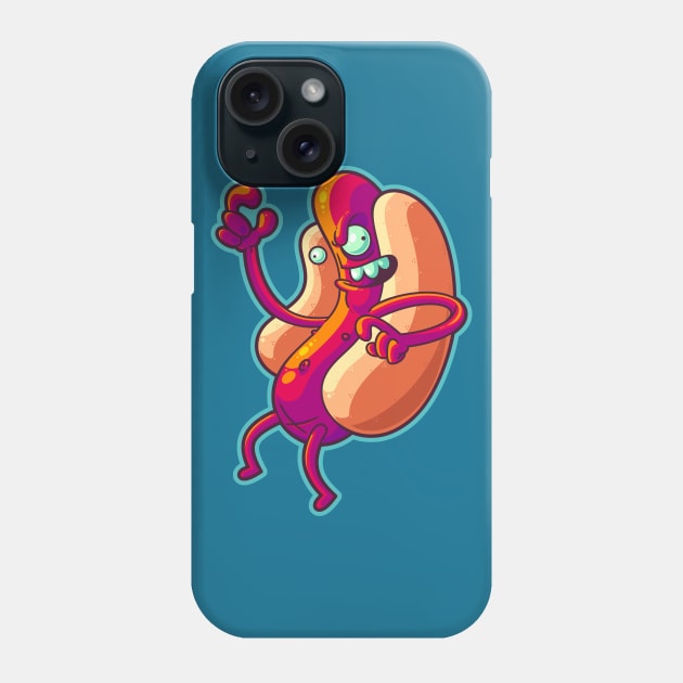 Hotdog Pincher Phone Case by ArtisticDyslexia