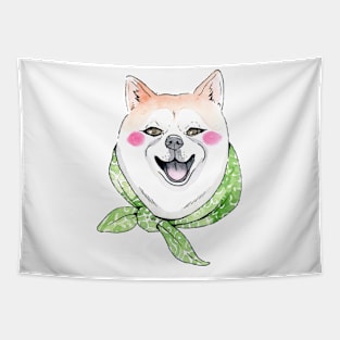 Akita Inu Tapestry