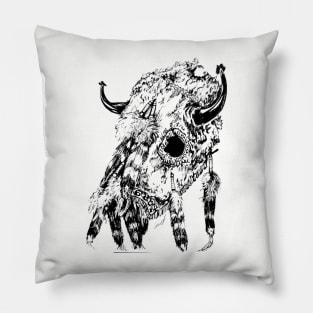 native horse mask Pillow