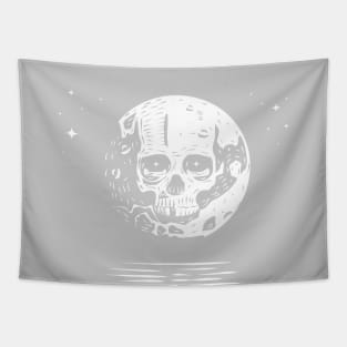 Skull Moon Tapestry