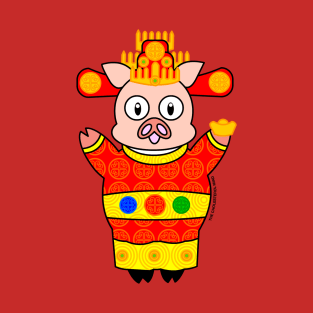 Happy Chinese New Year! Fortune Pig T-Shirt