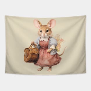 Calico Critter Beatrix Mouse Tapestry