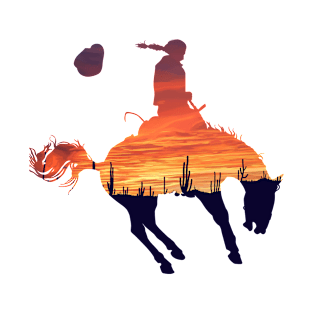 Bronco Rider 2: Desert Sunset T-Shirt