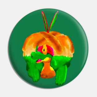 Apple Pie Dragon Pin