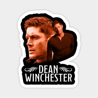 Supernatural Dean Winchester Glamour Shot Profile Magnet