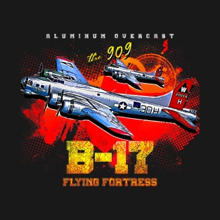 B-17 Flying Fortress heavy us air force bomber Aircraft T-Shirt