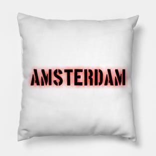 Cities- amsterdam Pillow