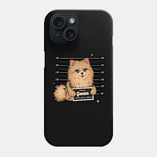 Gemini Pomeranian Dog Phone Case