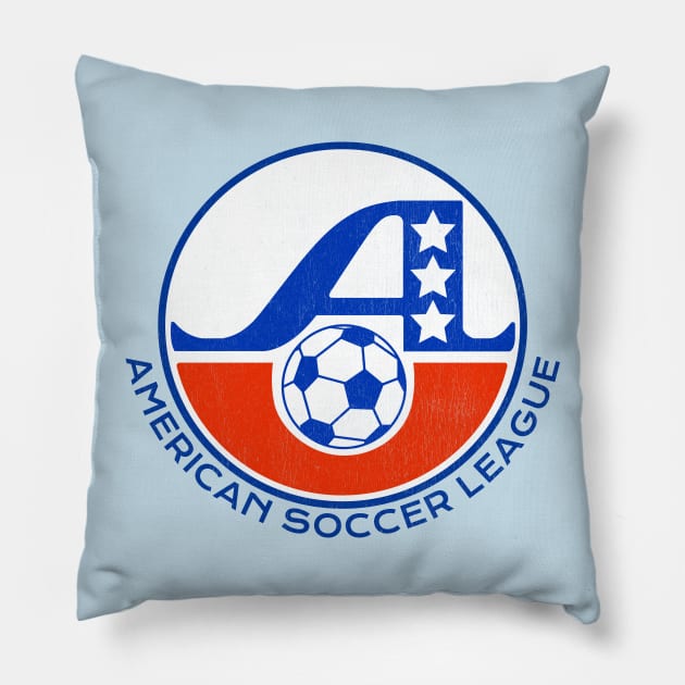 DEFUNCT - American Soccer Leage Pillow by LocalZonly