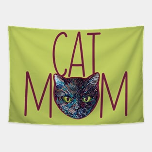 Cat Mom Tapestry