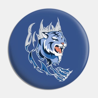 blue tiger Pin