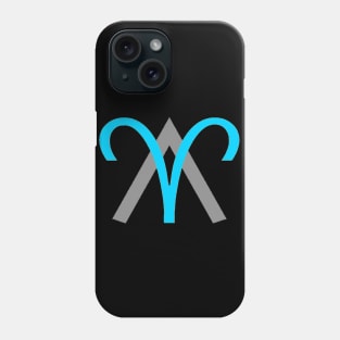 Anthony Aries Blue Logo Phone Case