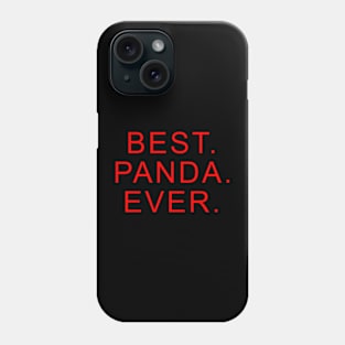 best panda ever Red Phone Case