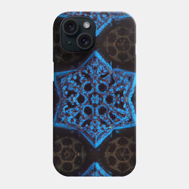 Abstract Ornamental Pattern in Dark Colors Phone Case by craftydesigns
