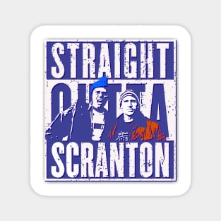 The Straight Outta Scranton - Lazy Scranton-The Office 2022 Magnet