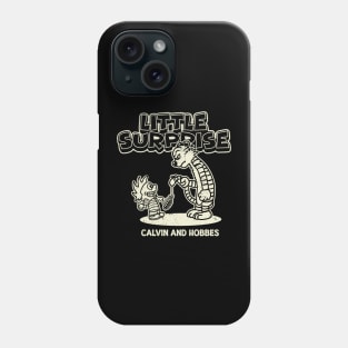 Drawing retro Vintage 80s and 90s Calvin Pranks Hobbes Phone Case