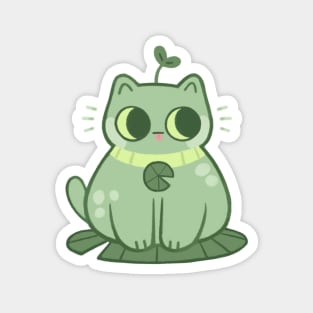 Frog Cat Magnet